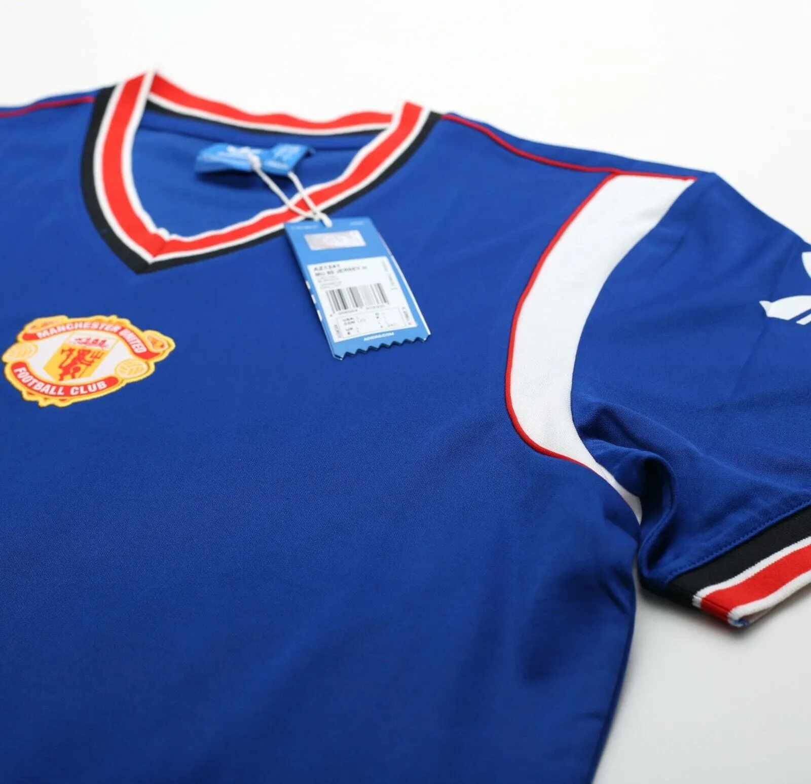 1984/85 ROBSON #7 Manchester United adidas Originals Third Shirt (L) BNWT