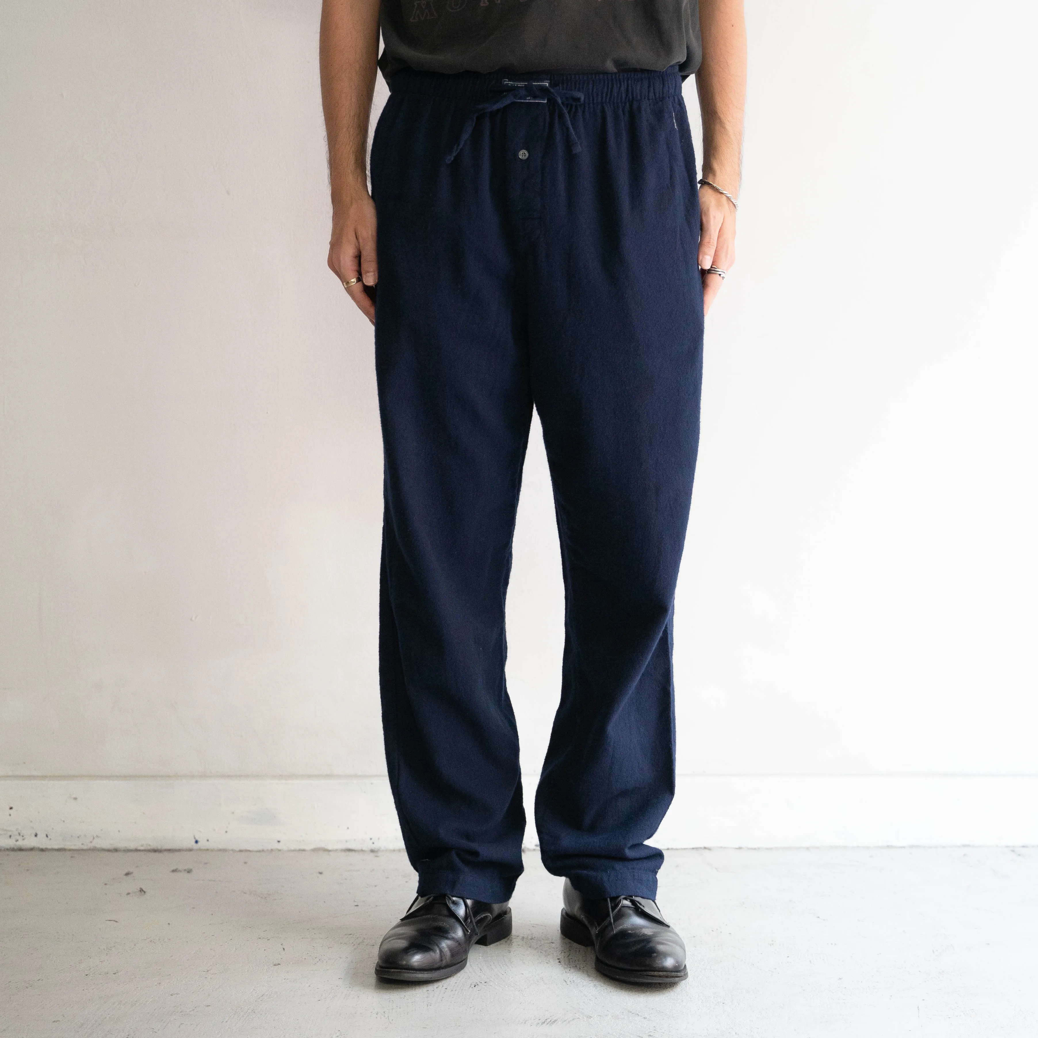 1990-00s 'POLO Ralph Lauren' navy color  pajama pants