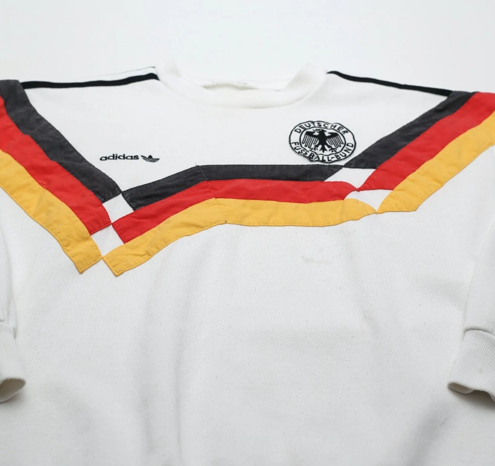 1990/92 WEST GERMANY Vintage adidas Italia 90 Sweatshirt (XS)