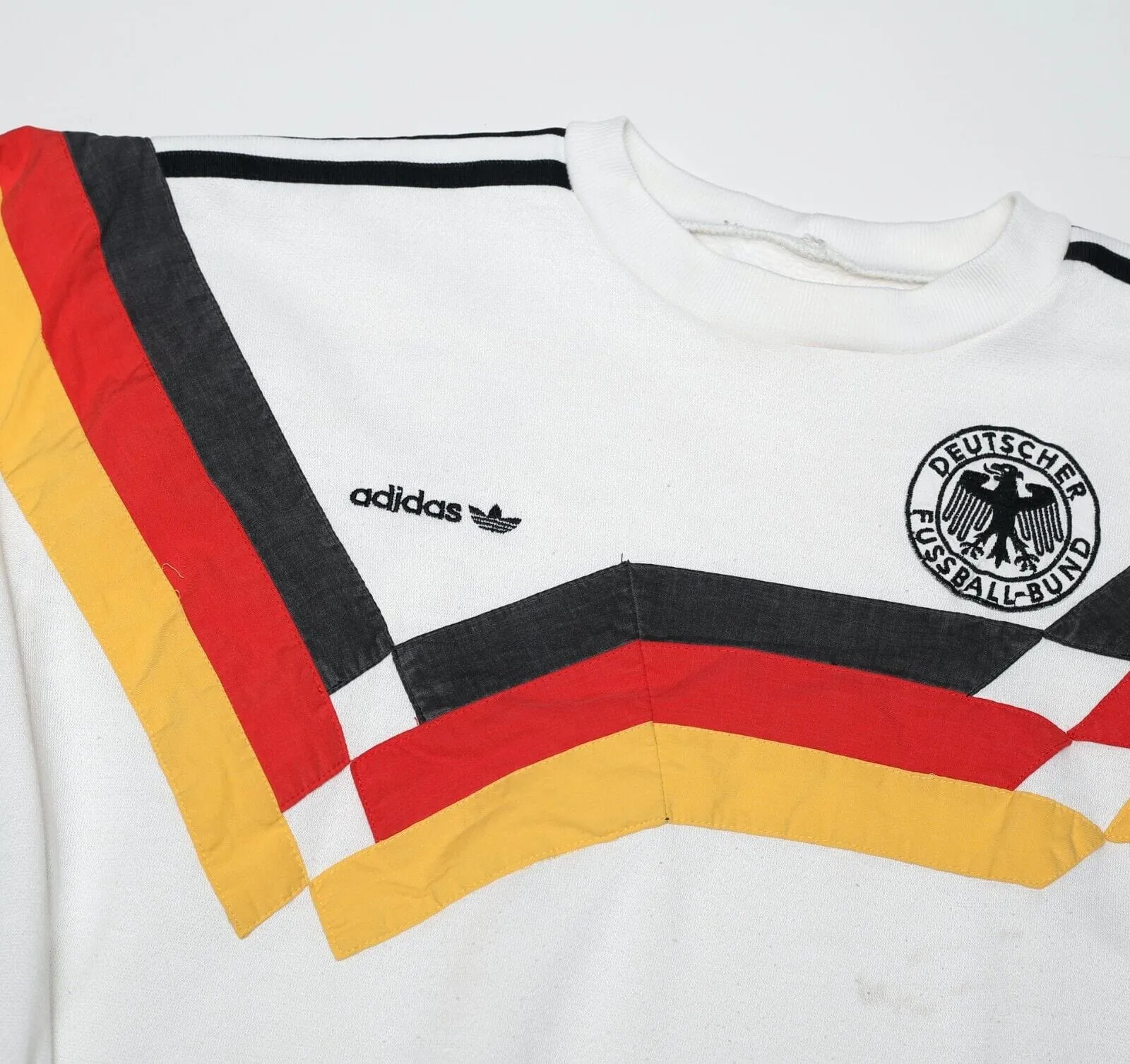 1990/92 WEST GERMANY Vintage adidas Italia 90 Sweatshirt (XS)