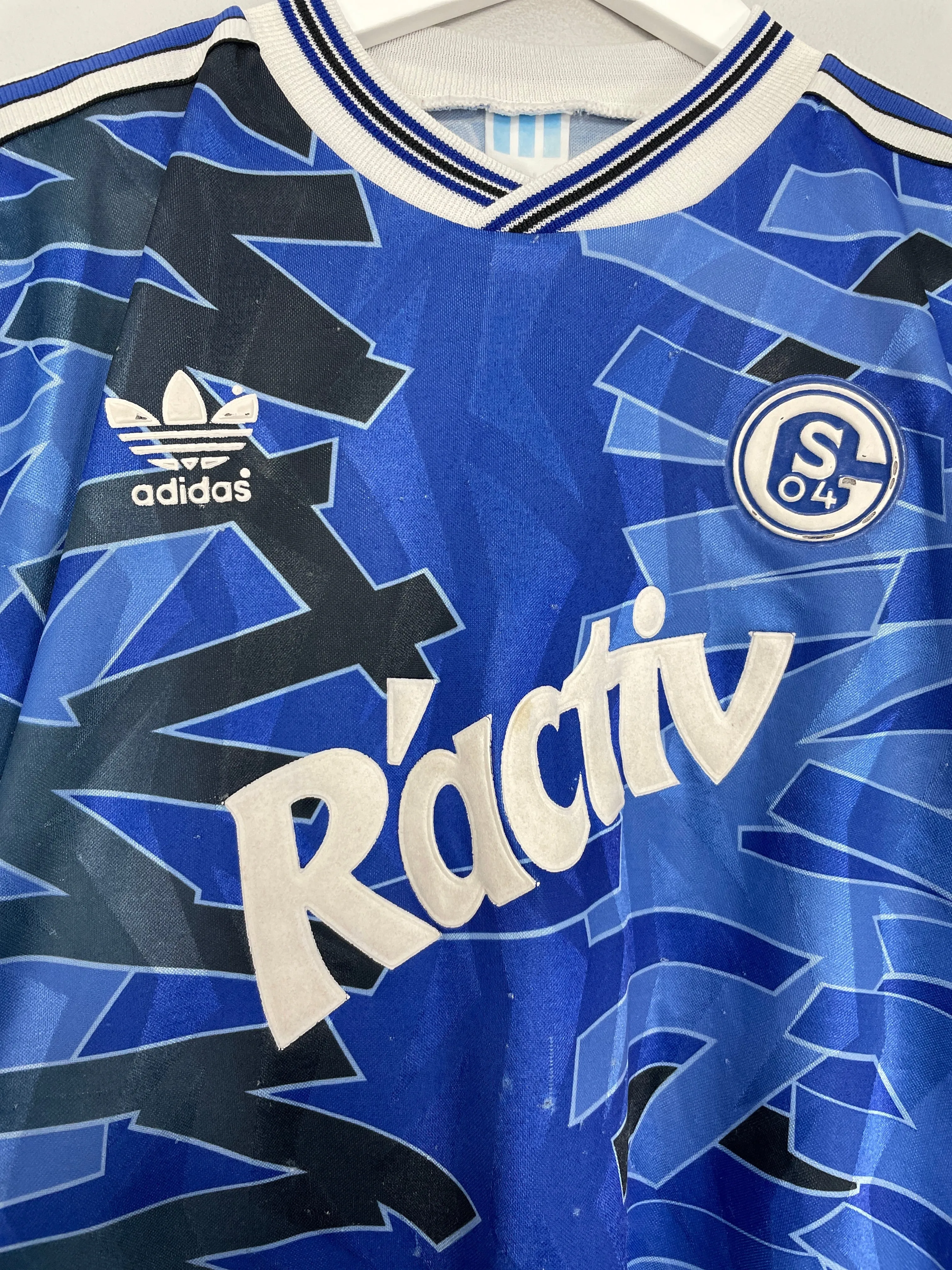 1992/94 SCHALKE HOME SHIRT (M.KIDS) ADIDAS