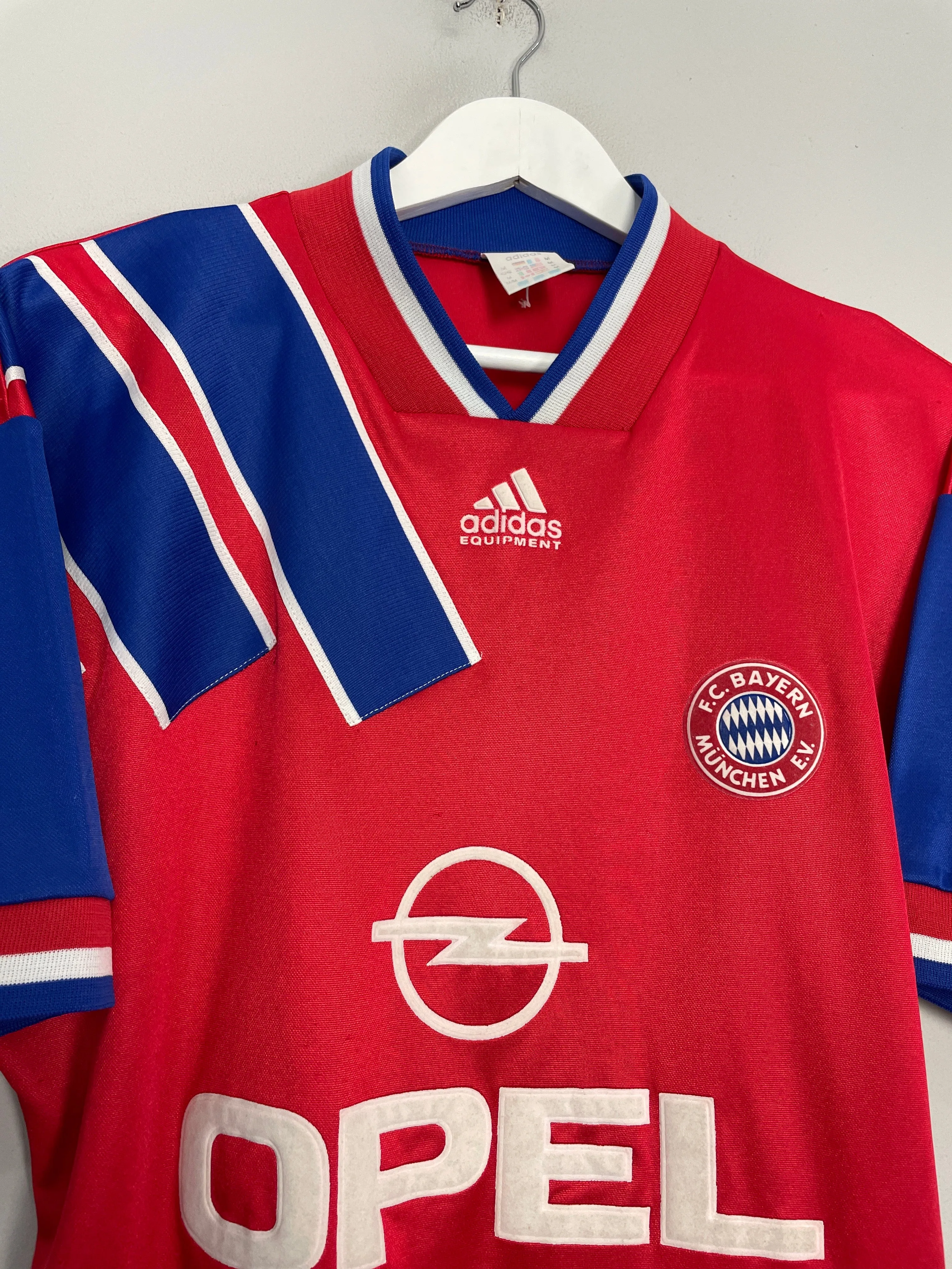 1993/95 BAYERN MUNICH HOME SHIRT (M) ADIDAS