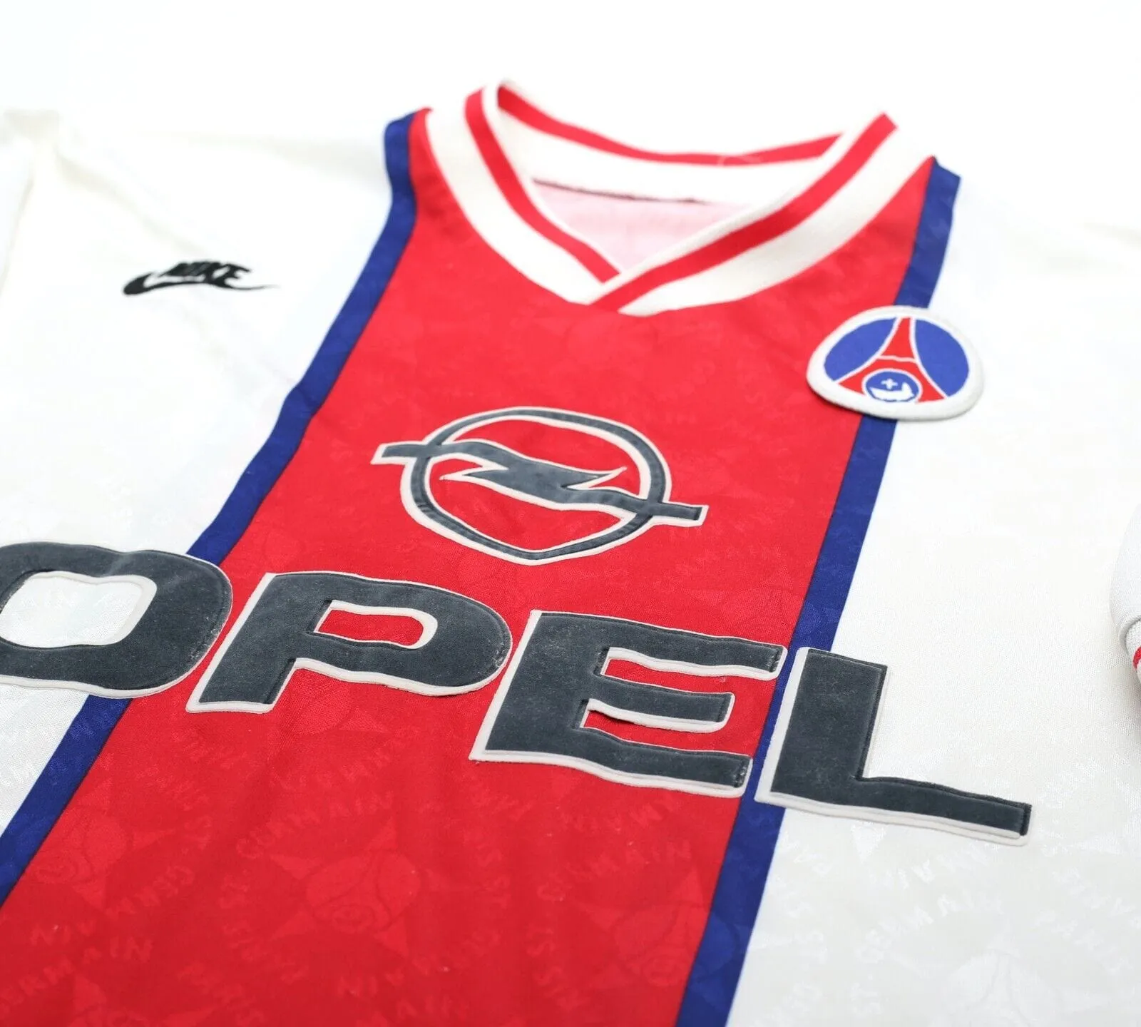 19975/96 PSG Vintage Nike Away Football Shirt Jersey (XL)