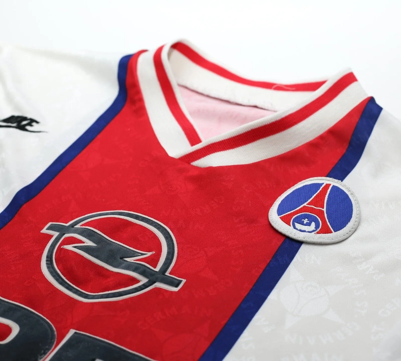 19975/96 PSG Vintage Nike Away Football Shirt Jersey (XL)