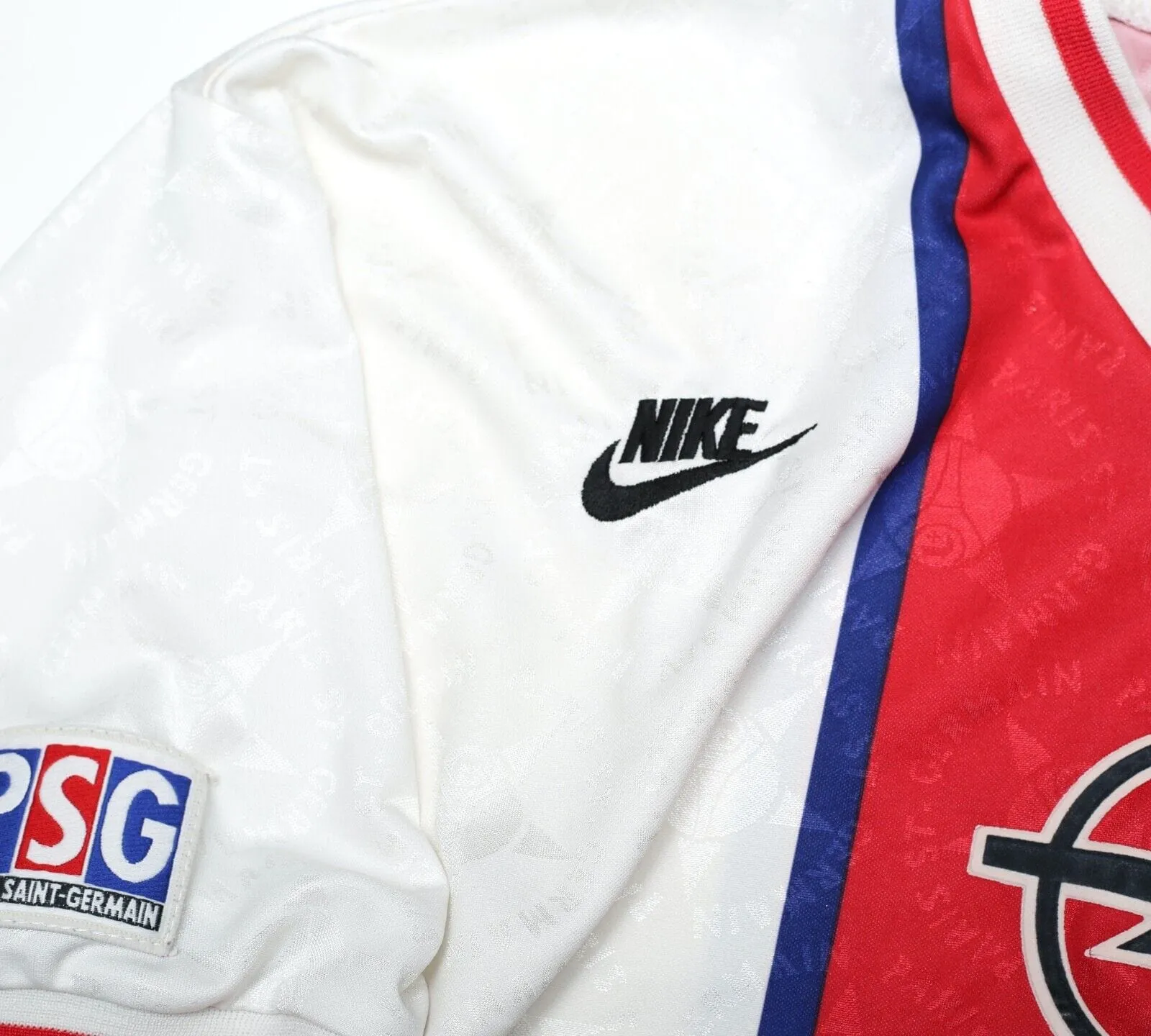 19975/96 PSG Vintage Nike Away Football Shirt Jersey (XL)