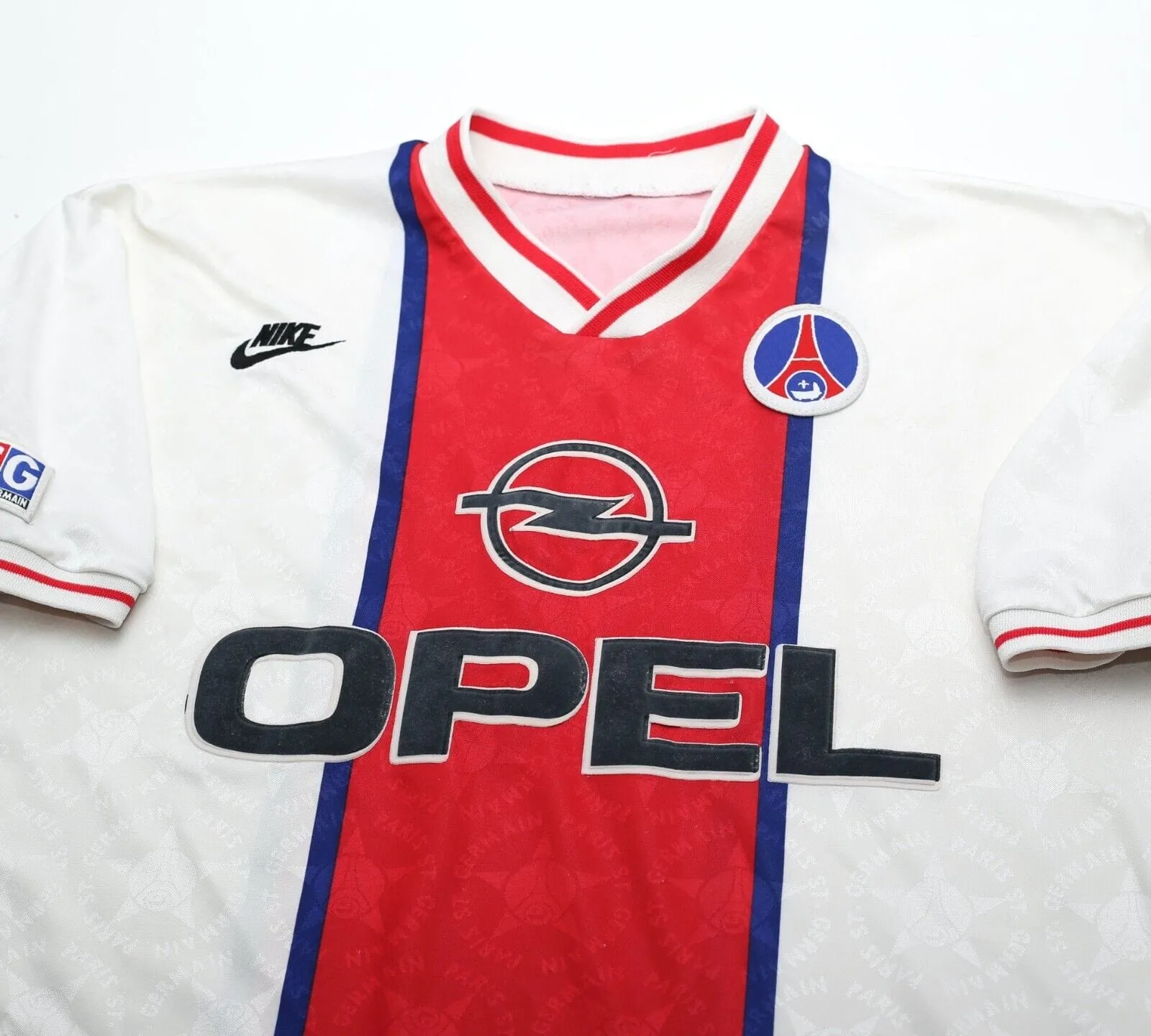 19975/96 PSG Vintage Nike Away Football Shirt Jersey (XL)