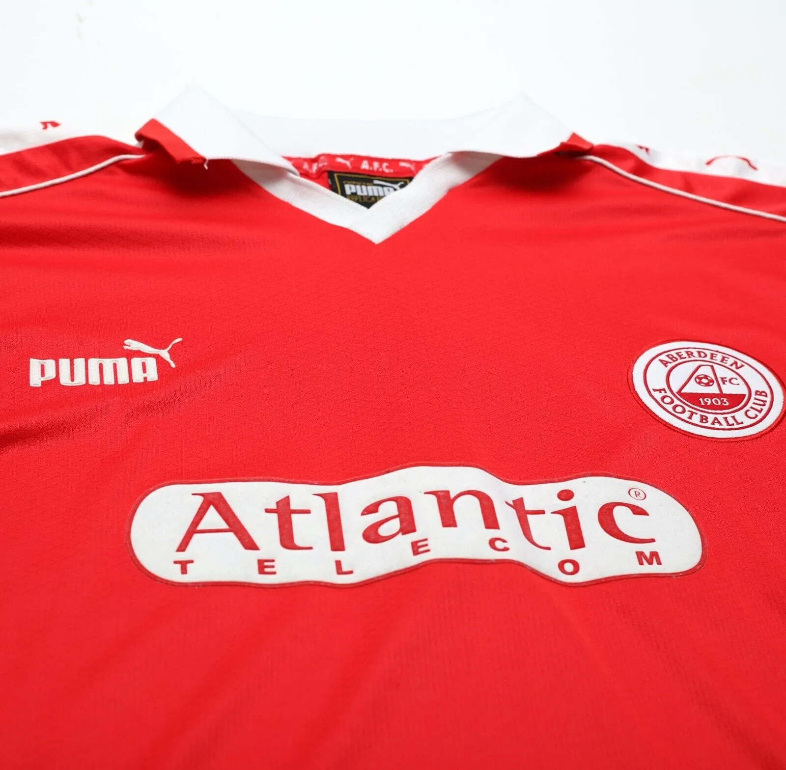 1998/00 ABERDEEN Vintage PUMA Home Football Shirt Jersey (M/L)