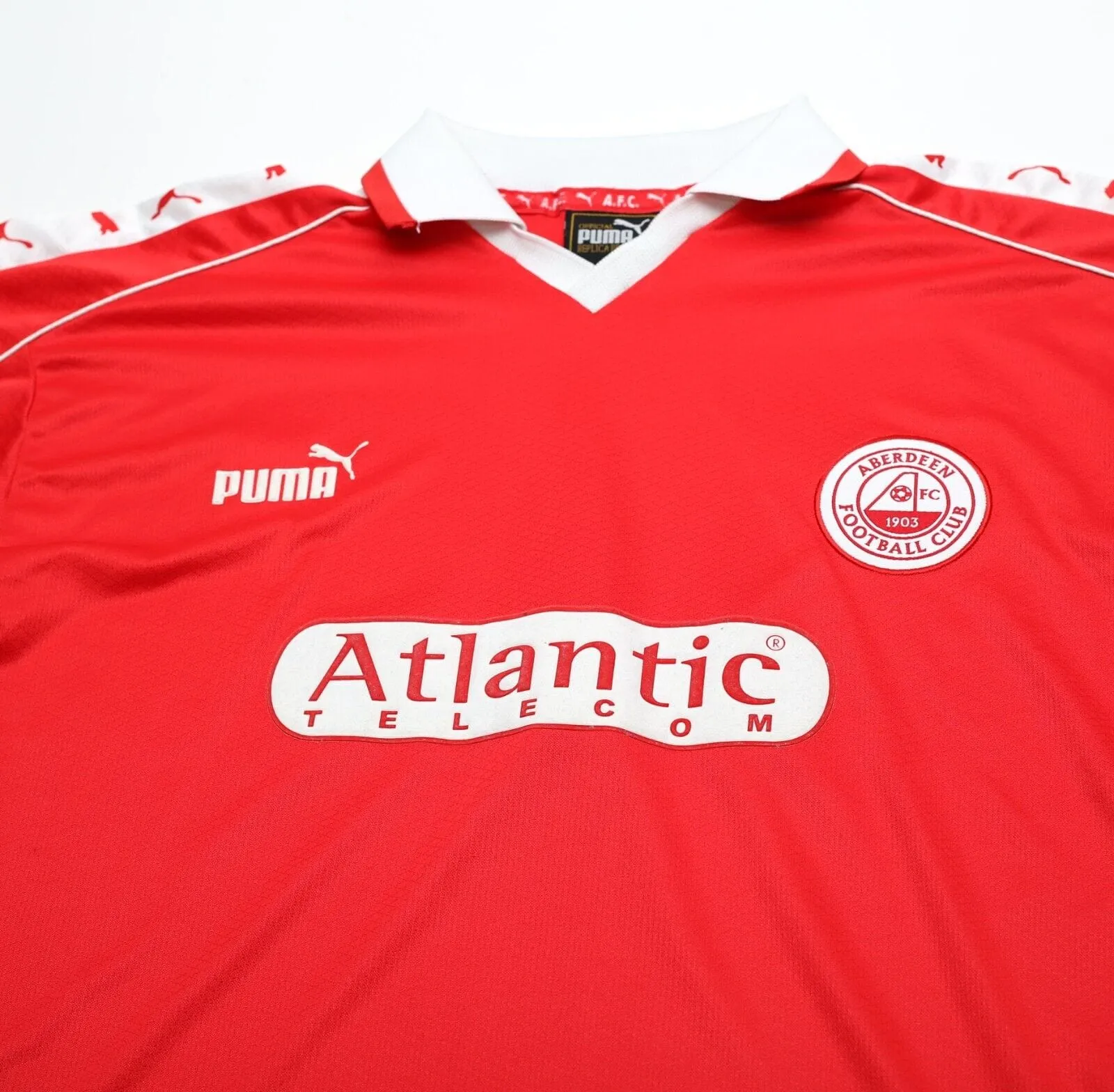 1998/00 ABERDEEN Vintage PUMA Home Football Shirt Jersey (M/L)