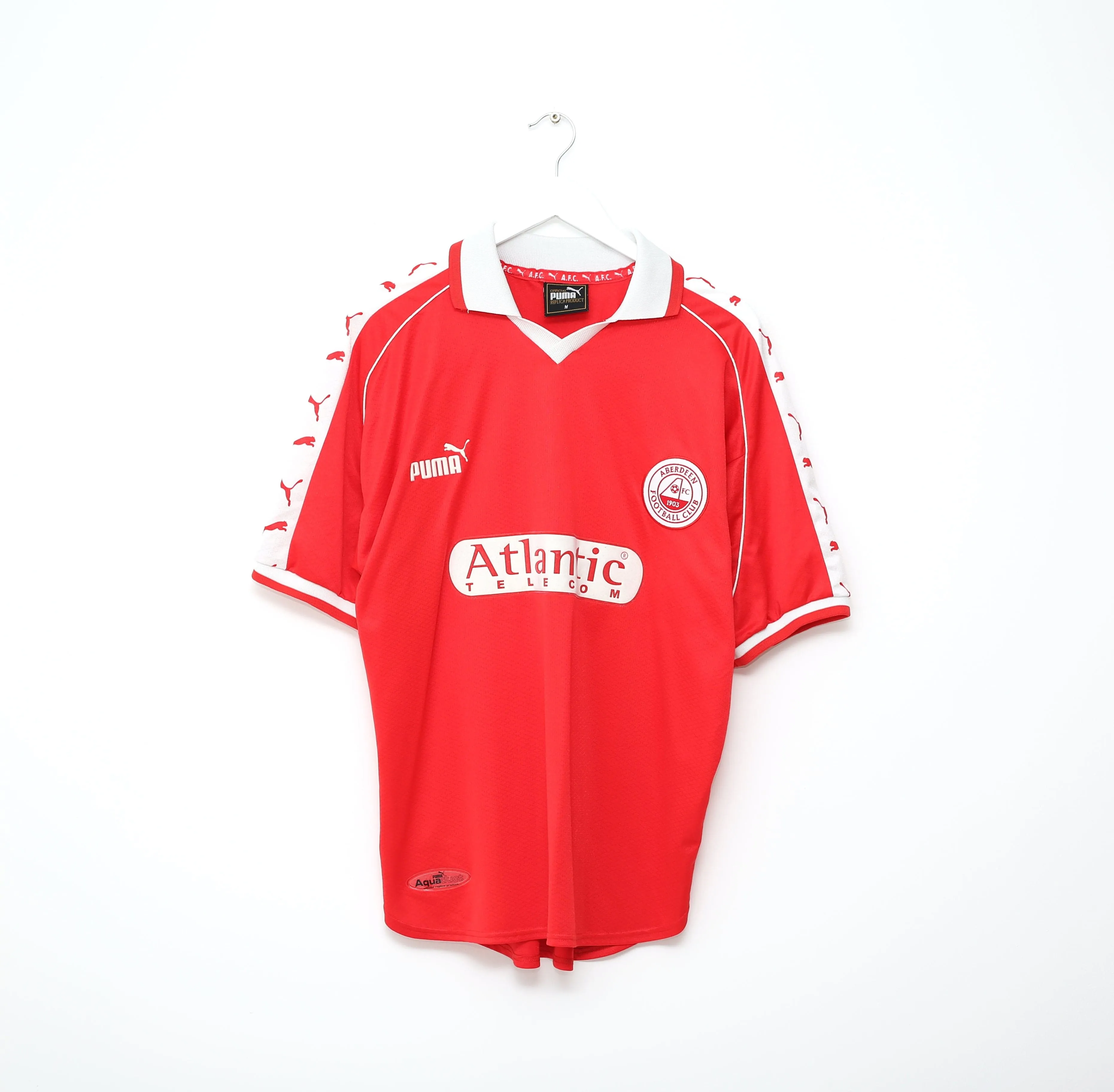 1998/00 ABERDEEN Vintage PUMA Home Football Shirt Jersey (M/L)