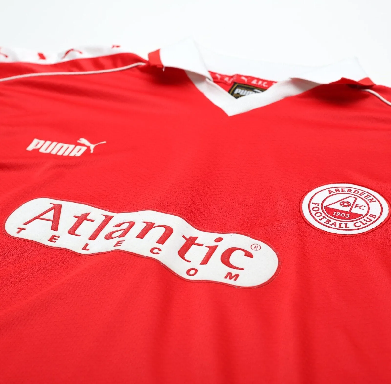 1998/00 ABERDEEN Vintage PUMA Home Football Shirt Jersey (M/L)