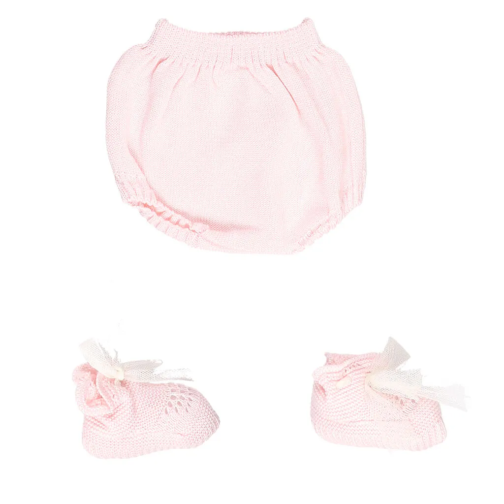 4 Piece Knitted Short Set Malta