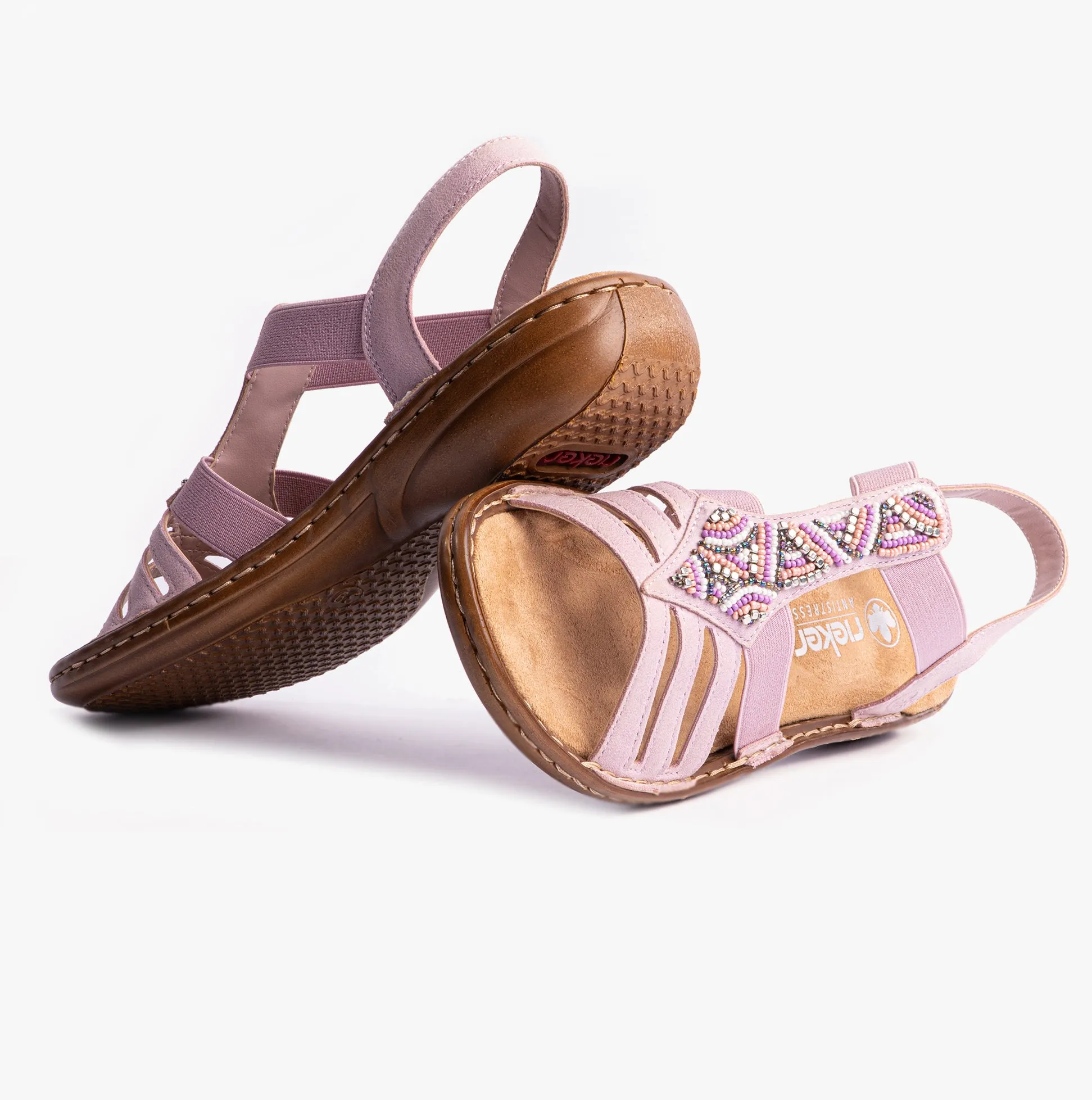 60801-30 Womens Sandals Pink