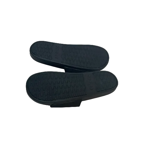 Adidas Black & Gold Adilette Slides | Brand New |