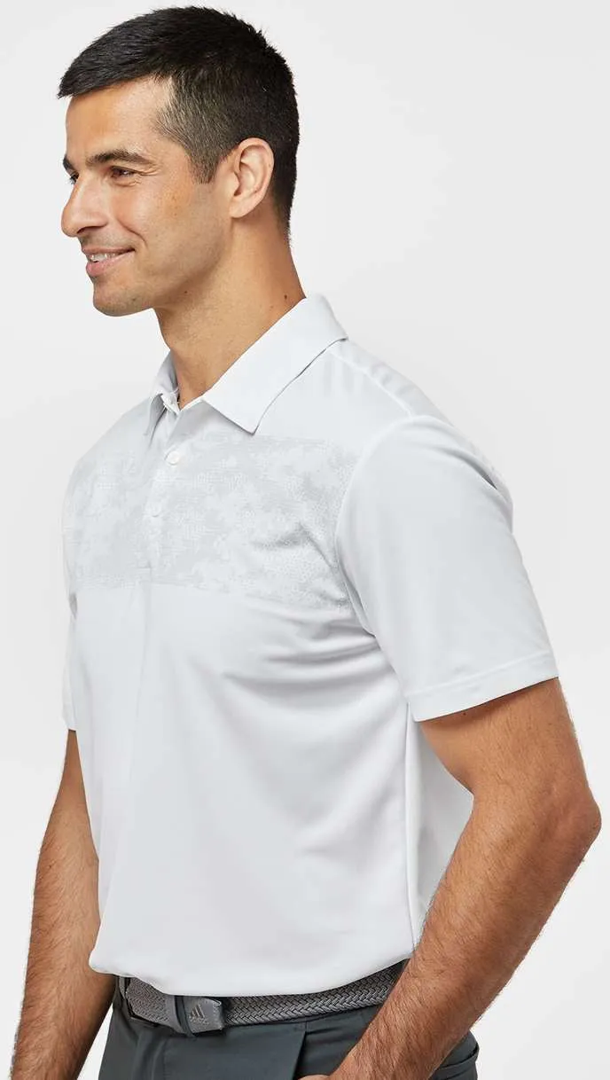 Adidas Camo Chest Print Polo