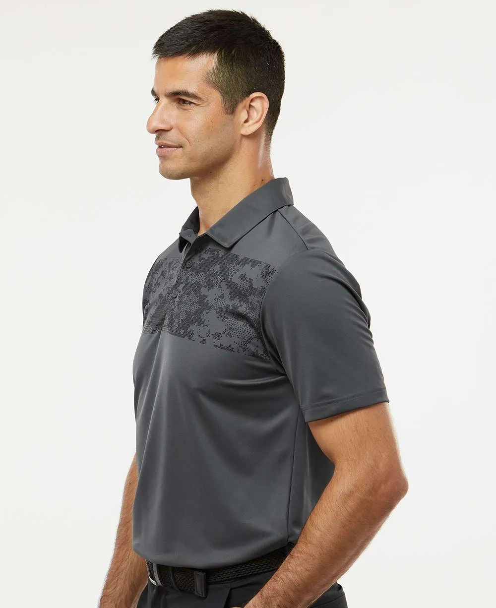 Adidas Camo Chest Print Polo