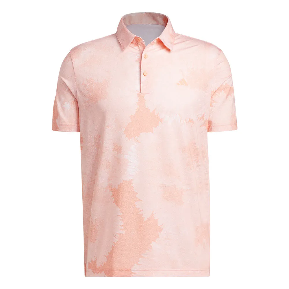 adidas Mens Print Polo