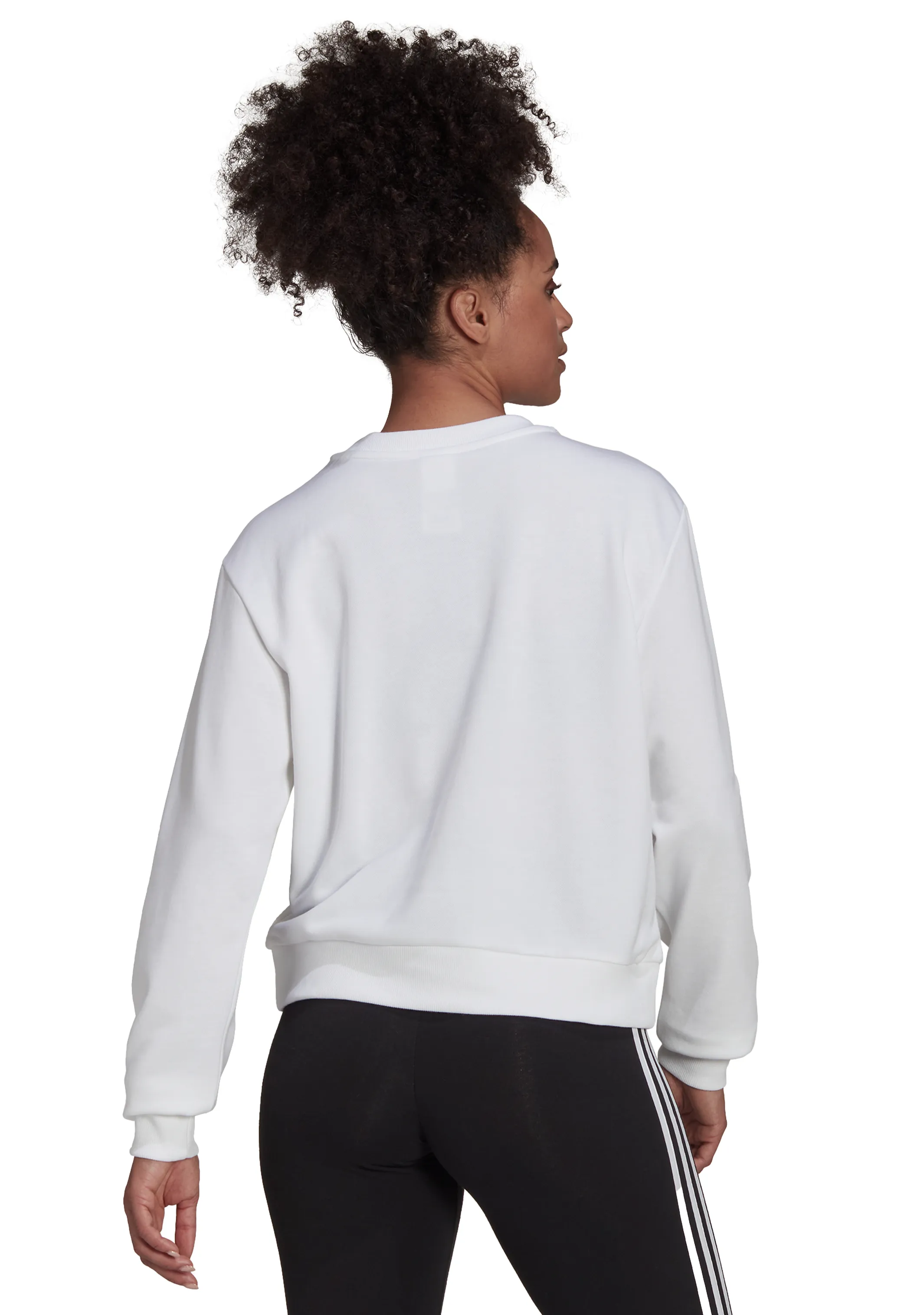 Adidas Womens Essential Logo Loose Sweatshirt <BR> HD1783