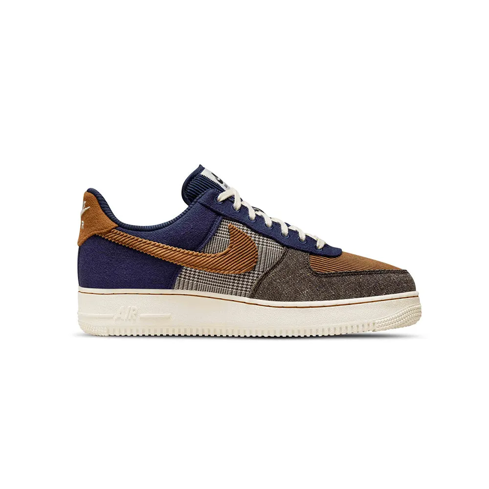 Air Force 1 07 Tweed Corduroy (Midnight Navy/Ale Brown)