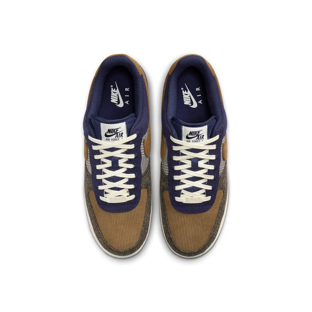 Air Force 1 07 Tweed Corduroy (Midnight Navy/Ale Brown)