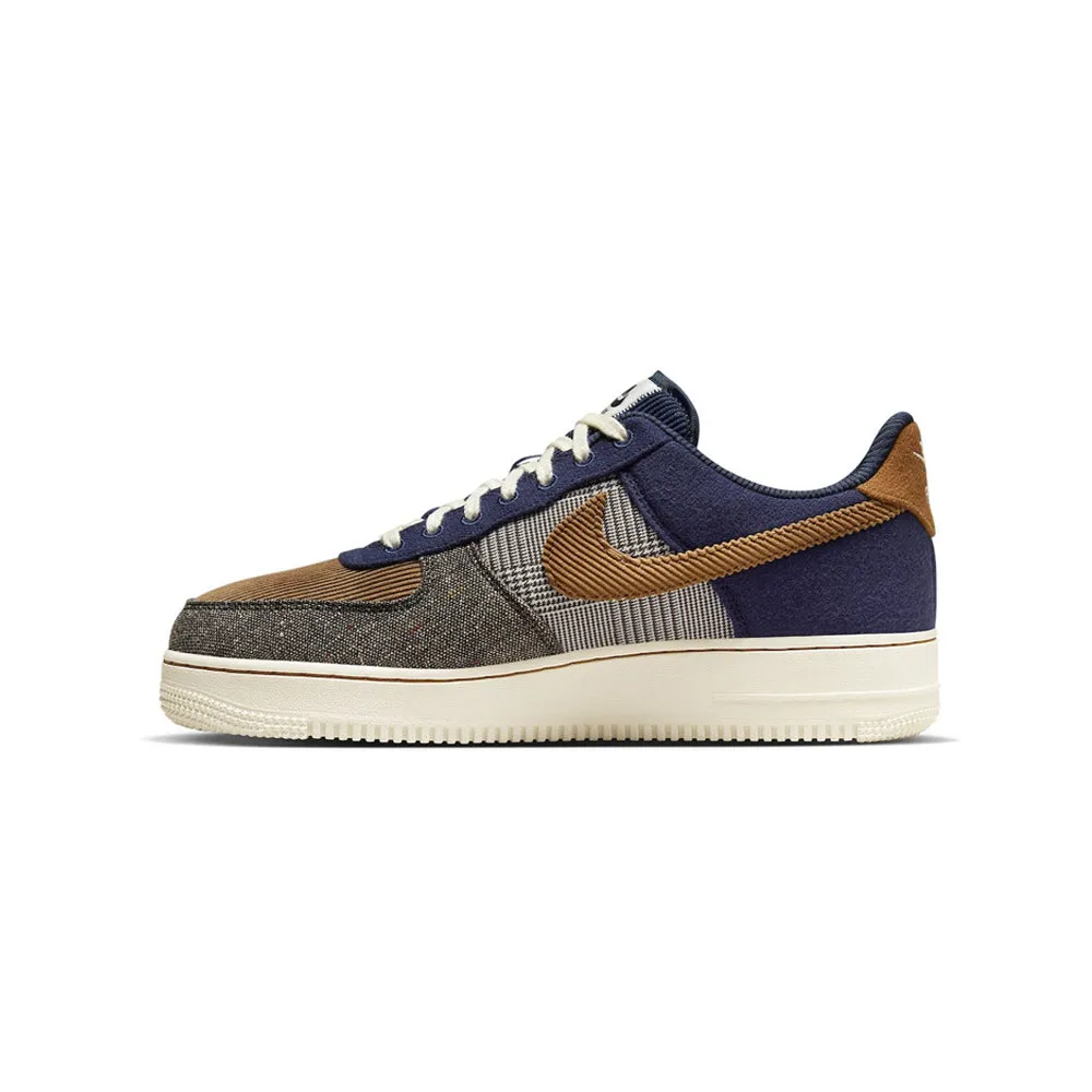 Air Force 1 07 Tweed Corduroy (Midnight Navy/Ale Brown)