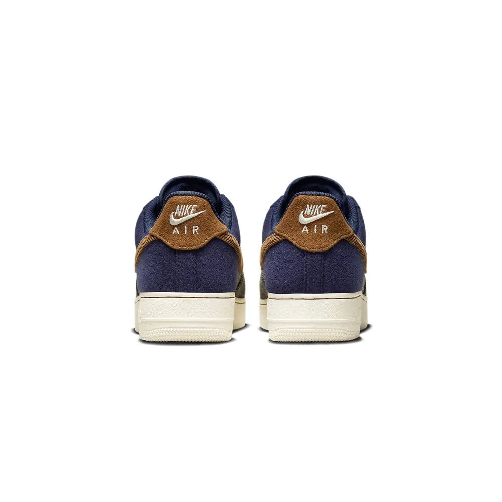 Air Force 1 07 Tweed Corduroy (Midnight Navy/Ale Brown)