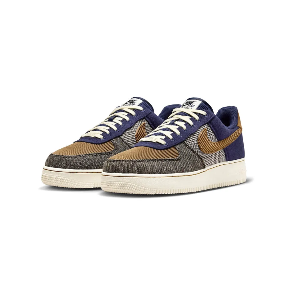 Air Force 1 07 Tweed Corduroy (Midnight Navy/Ale Brown)