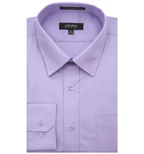 Angelo Rossi Modern Fit Dress Shirt - Lavender