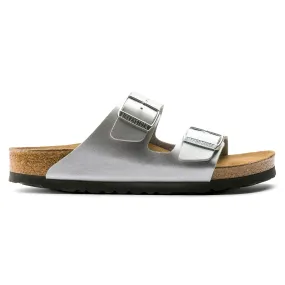 Arizona Narrow Width Soft Footbed Silver