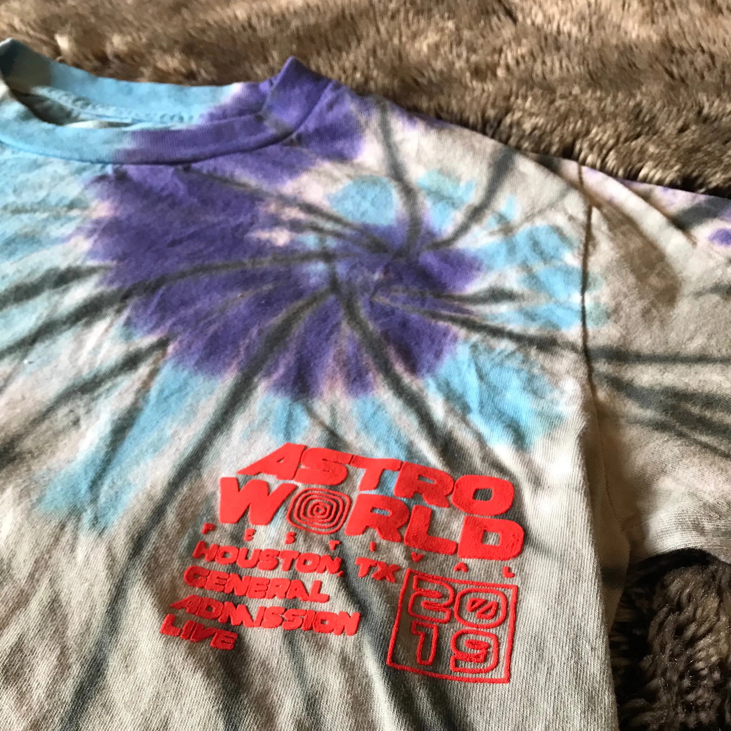 Astroworld Festival 2019 Tie Dye Tee