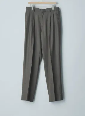 Auralee Super Light Wool Slacks - Top Brown