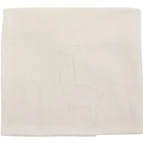 Baby Gi Ivory Knitted Blanket