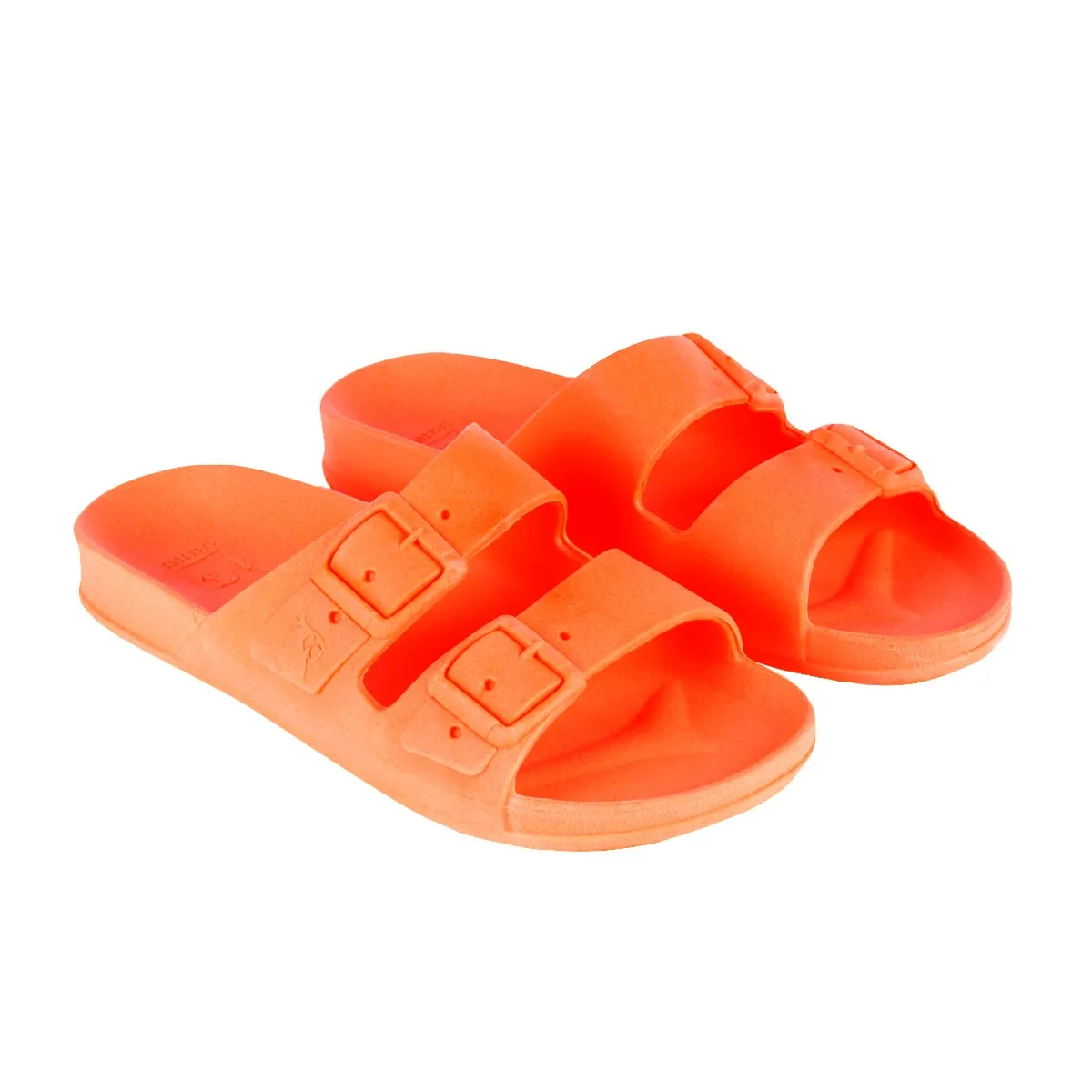 Bahia Sandals in Orange Fluo