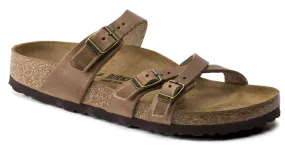 Birkenstock Franca Oiled Leather Tabacco Brown 1015930