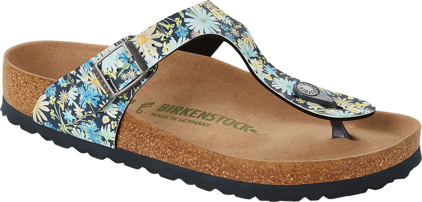 Birkenstock Gizeh BF Blue Floral Veg R 1021503