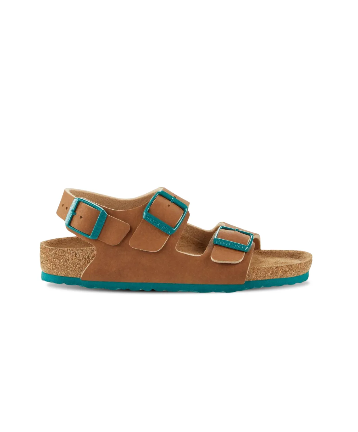 Birkenstock Kids Milano Birko-Flor Ginger Brown Sandals