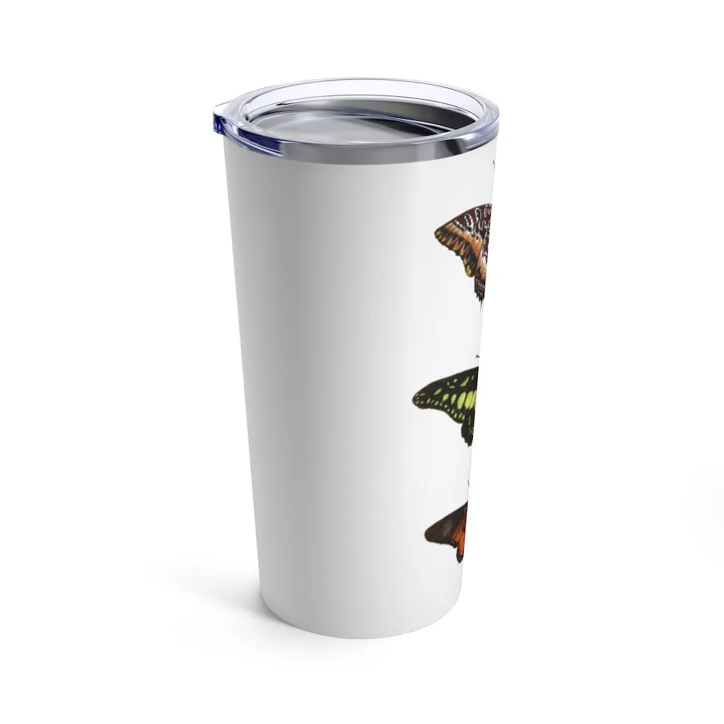 Butterfly Trio 20 oz Steel Tumbler