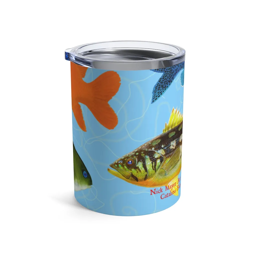 Catalina Fish, 10 oz Steel Tumbler