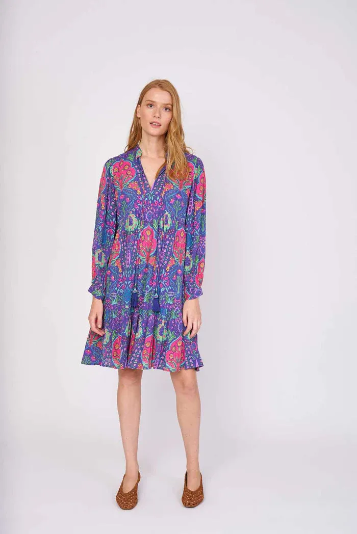 Chica Boho Dress- Purple