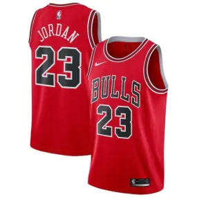 Chicago Bulls Michael Jordan Nike Red Hardwood Classics Authentic 1991 Jersey