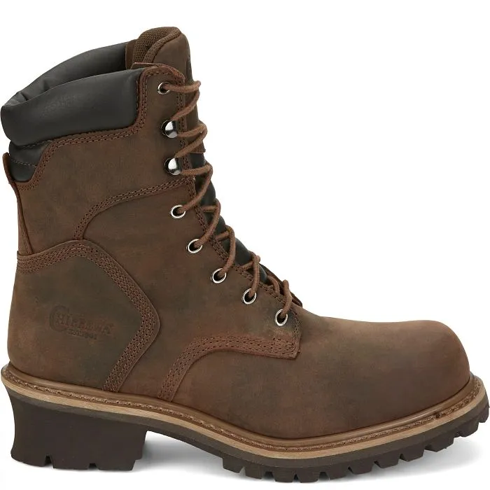 Chippewa Men's Hador 8" Steel Toe WP 400G Ins Logger Work Boot - 55025