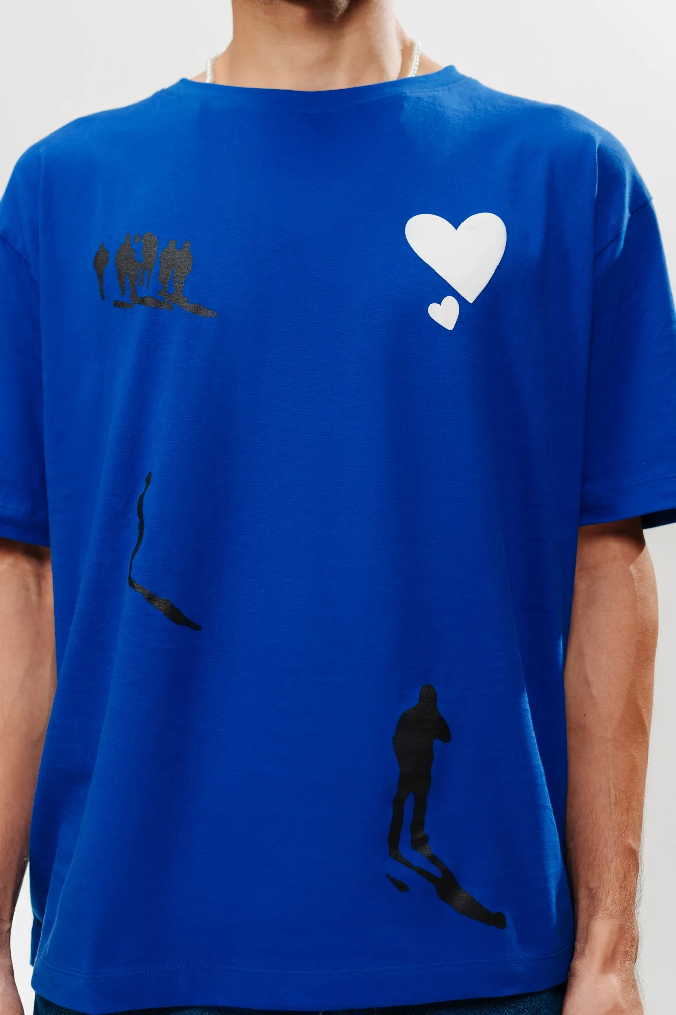 Cobalt Love Men's Oversized Tees