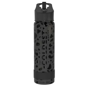 COLDEST SPORTS BOTTLE BLACK LEOPARD 24OZ