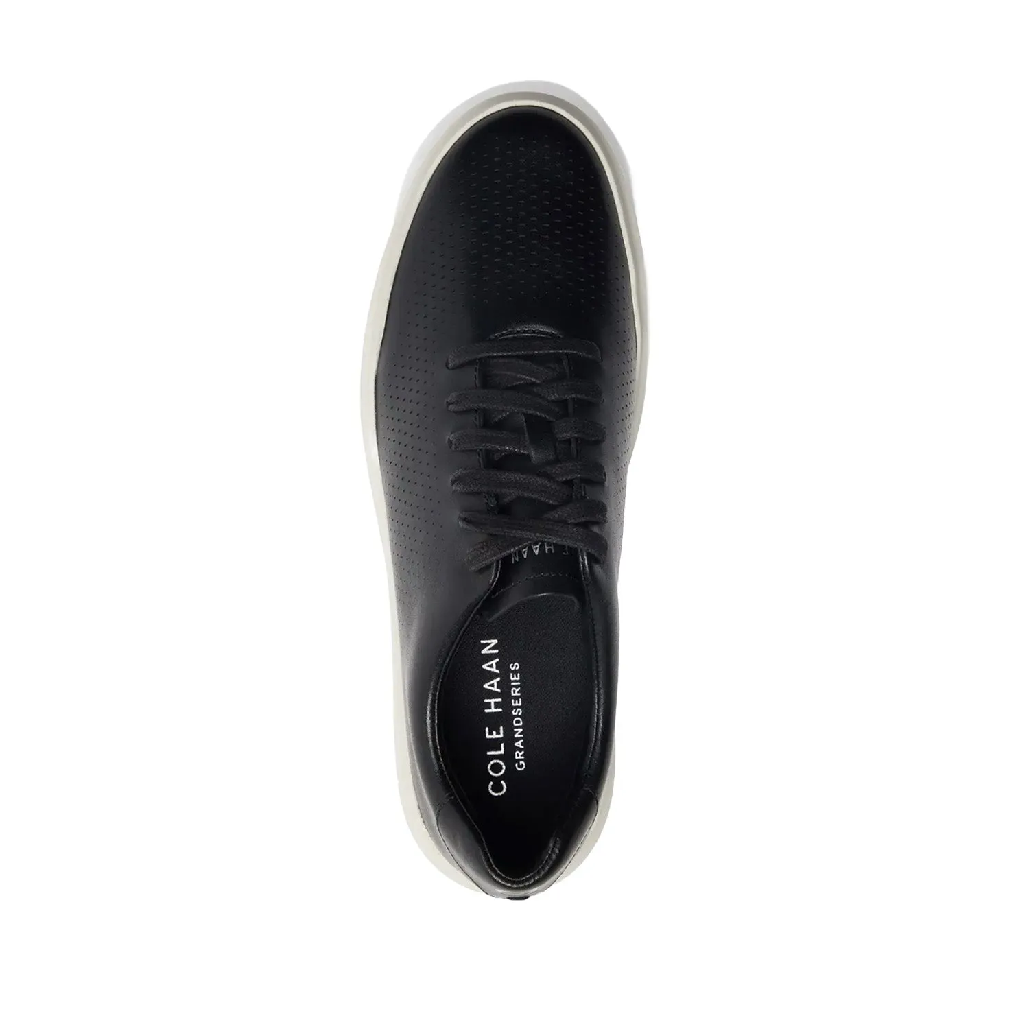 Cole Haan Men's Grandpro Rally Laser Cut Sneaker in Black