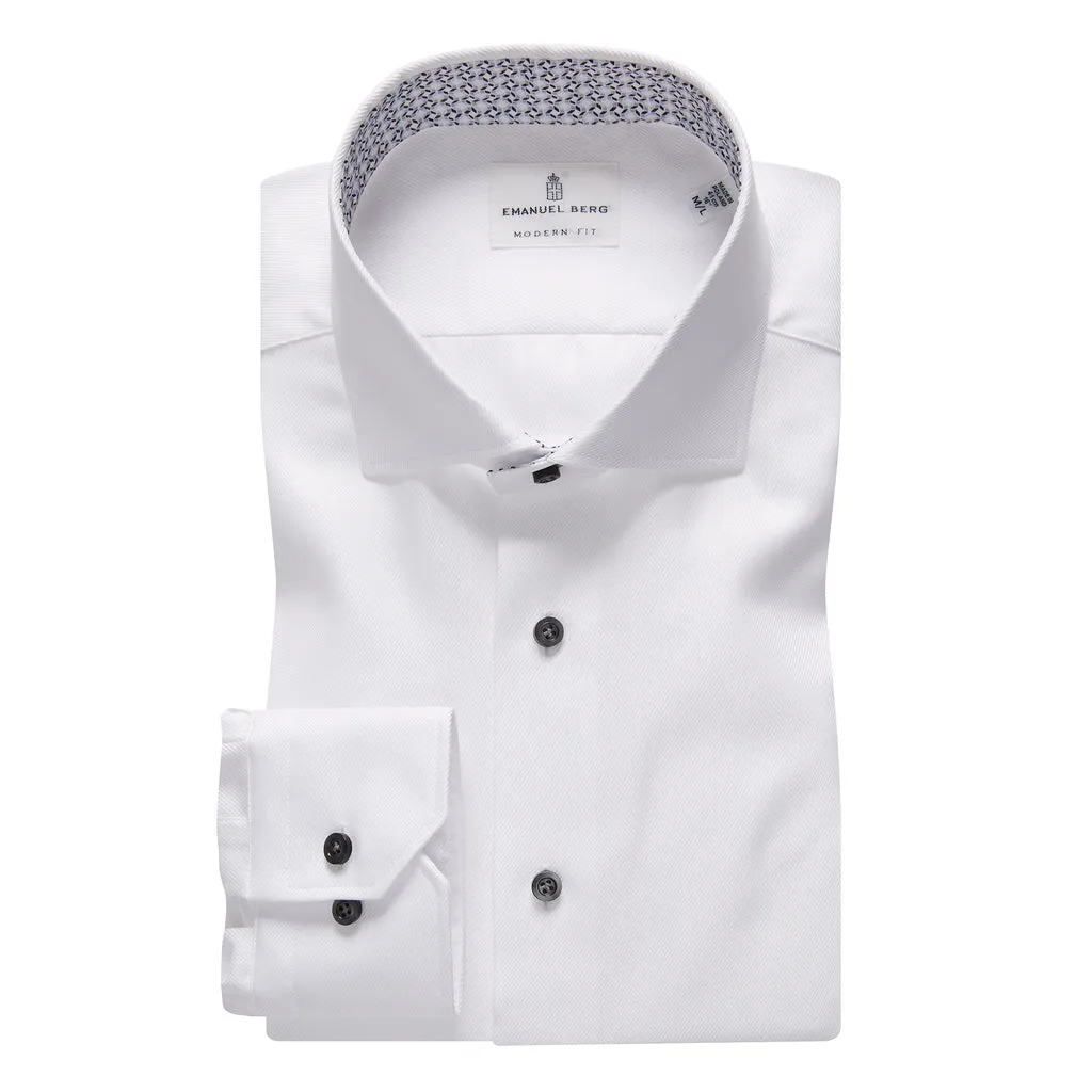 Emanuel Berg Shirt White MF71704-BY STK