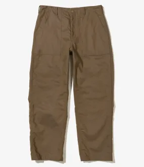 Engineered Garments Fatigue Pant - Khaki/Blue PC Iridescent Heavy Twill