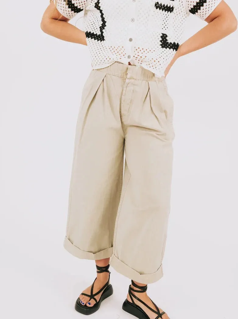 Free People After Love Cuff Pant