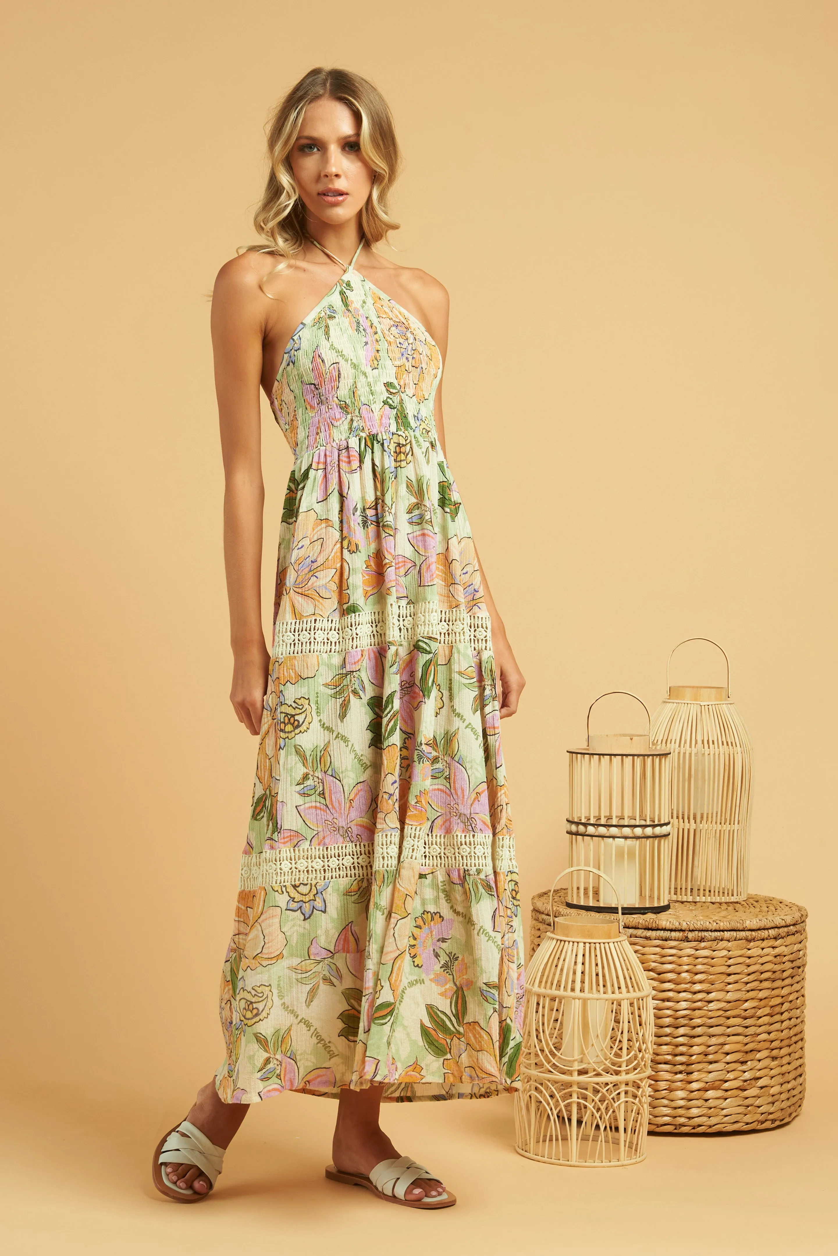 Gardenia Maxi Dress