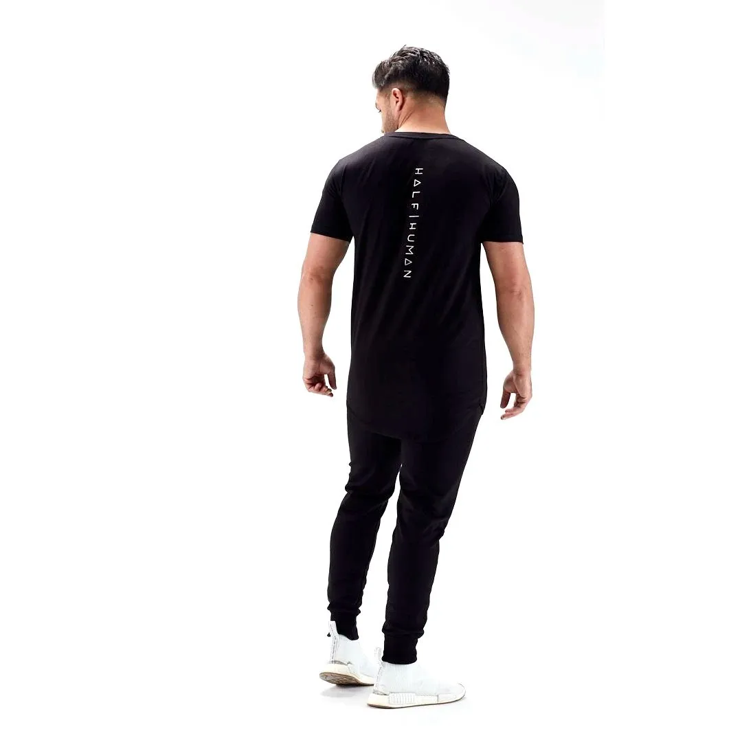 Half Human Mens Tapered Fit Joggers