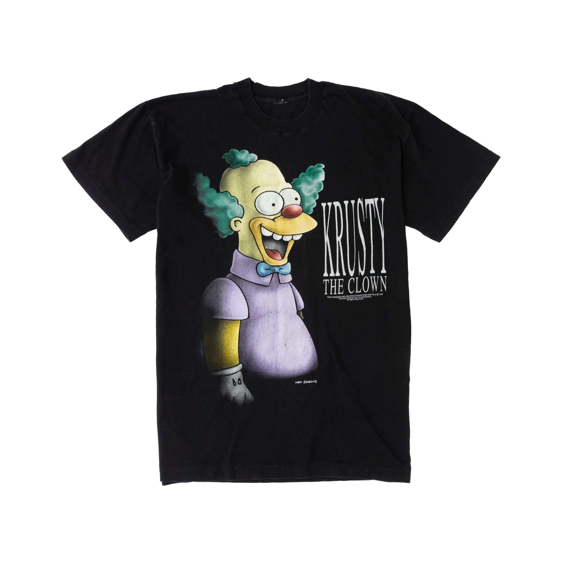 Krusty The Clown Singlestitch 1997 Tee