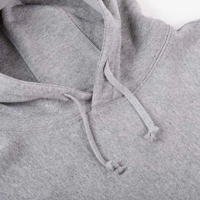 LONG SLEEVE POP OVER HOODIE GREY MARL